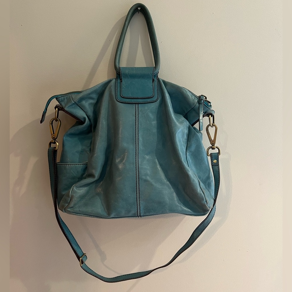 Teal Hobo satchel bag